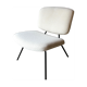 Pierre Paulin CM 190 heater for Thonet with Lelièvre fabric