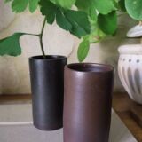 Vase rouleau en grès