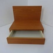 Teak Consoles with Drawers, 1960s, Set of 2