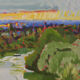 Richmond Terrace Sunset, En Plein Air