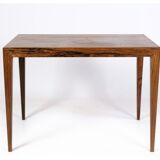 Rosewood Side Table Designed by Severin Hansen from Haslev Furniture Factory