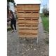 Meuble industriel bois 30 tiroirs
