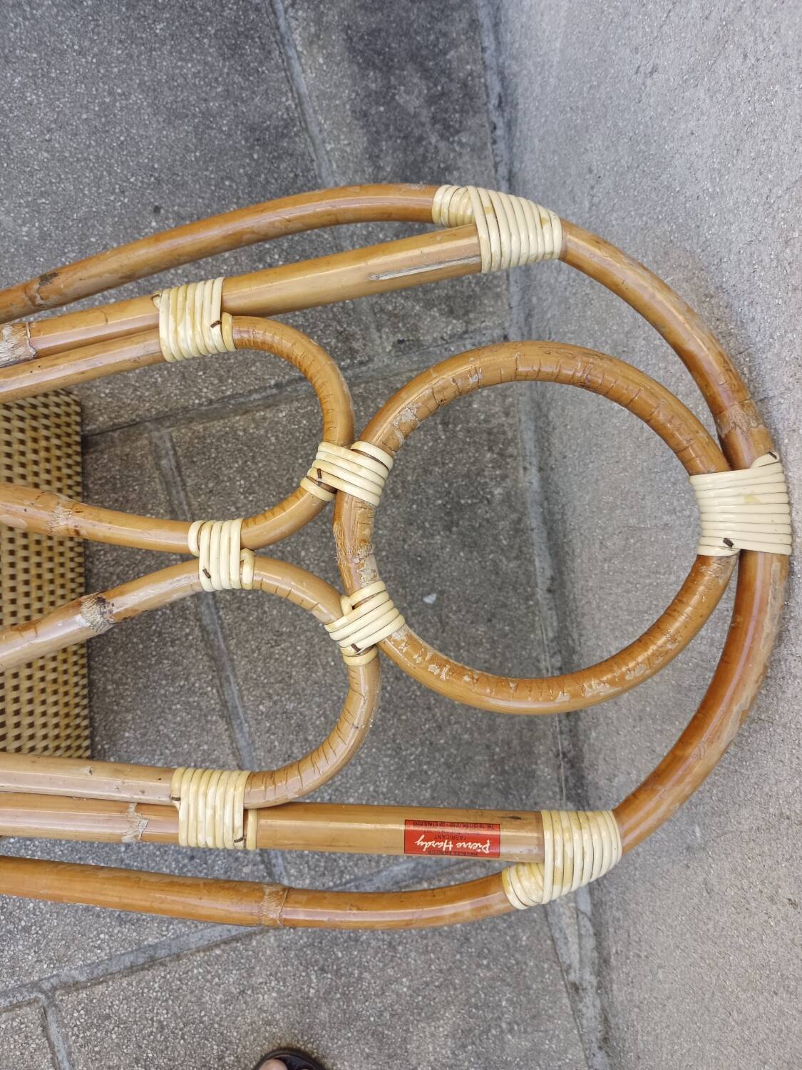 Vintage rattan chair