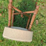 Retro Provençal stool