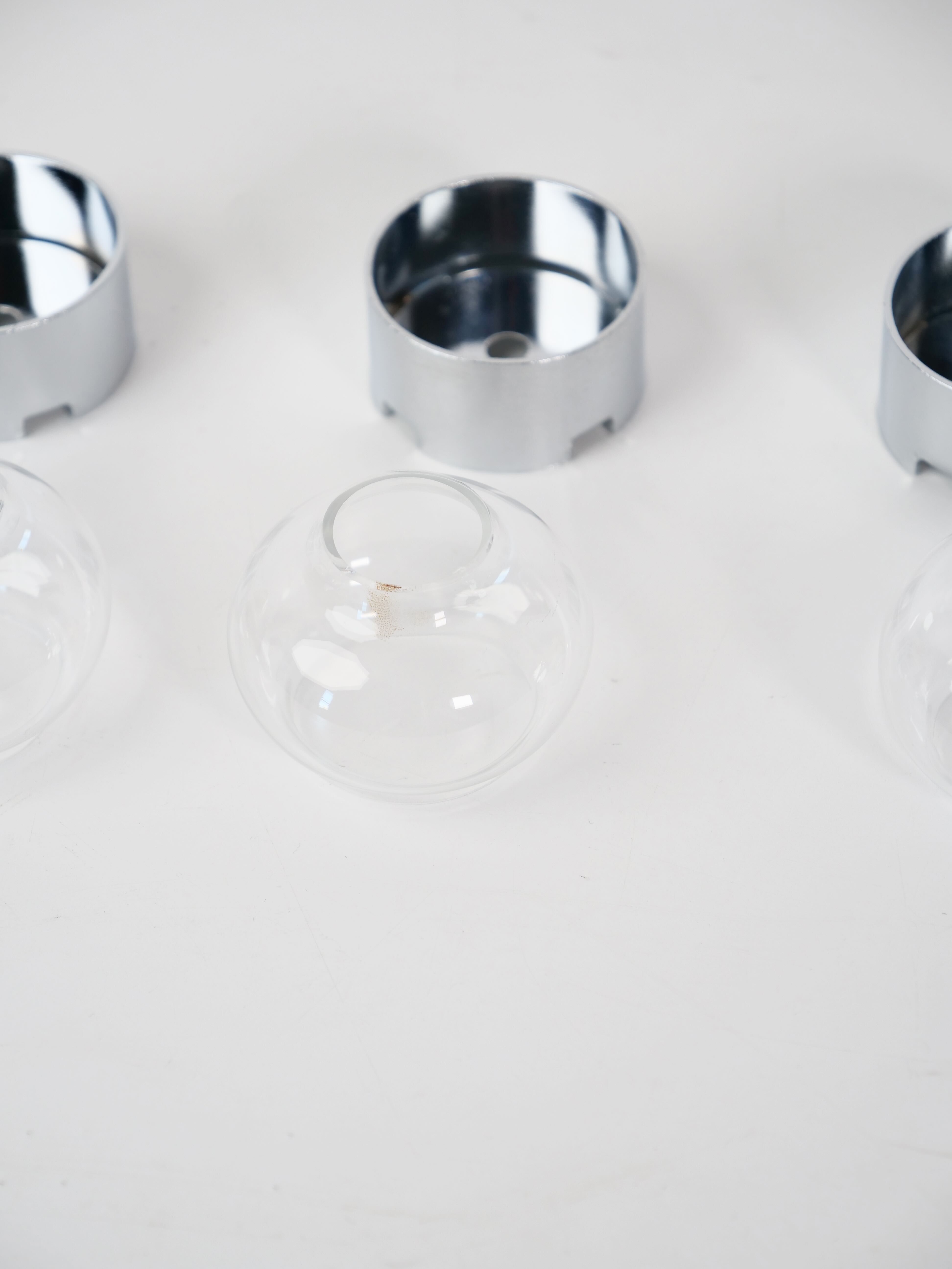 Swedish design candle holders Boda in trio