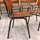 Lot of 6 vintage Marko 60s chairs
