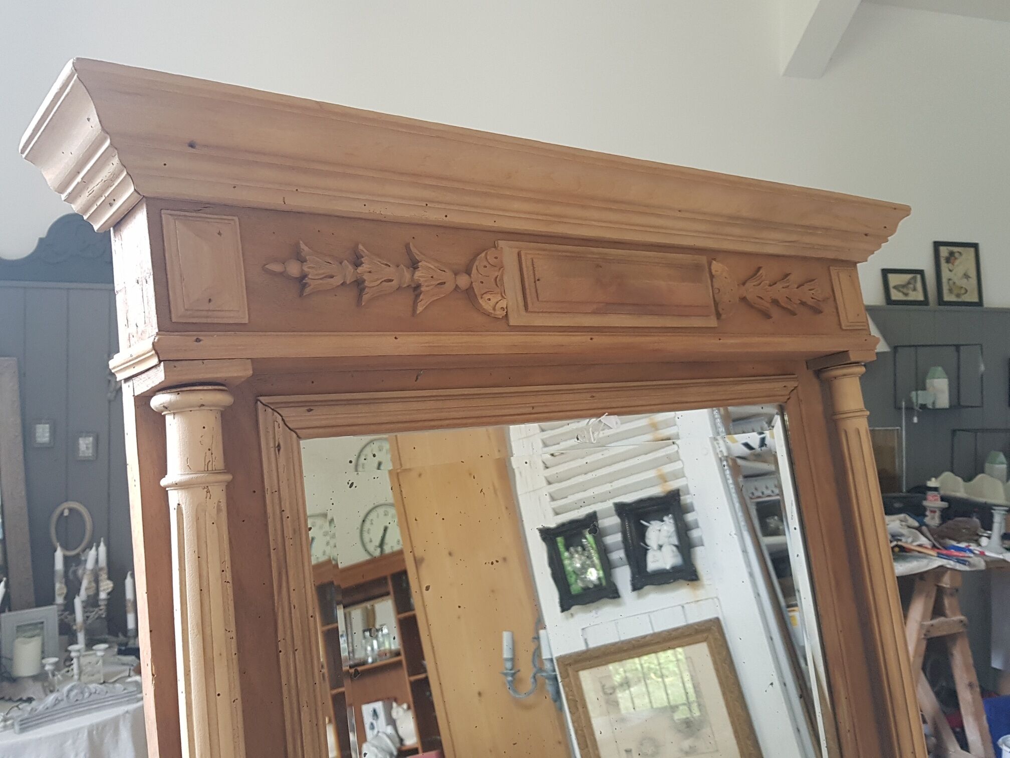 Mirror trumeau henri ll