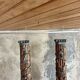 Pair of decorative columns