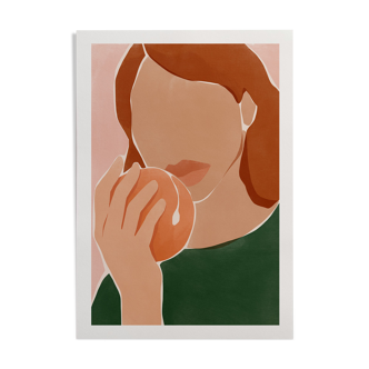 Sacred Frangine's "Grab A Peach" poster