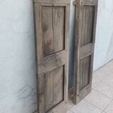 Paire de volets anciens en chêne