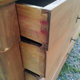 Commode ancienne style louis xvi plateau marbre