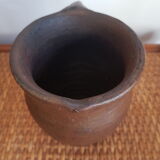 Pitcher jug in glazed sandstone France around 1900