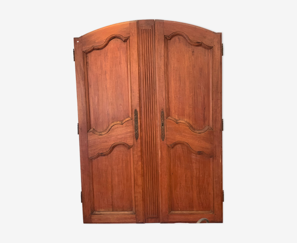 Paire de portes d armoire