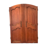 Paire de portes d armoire