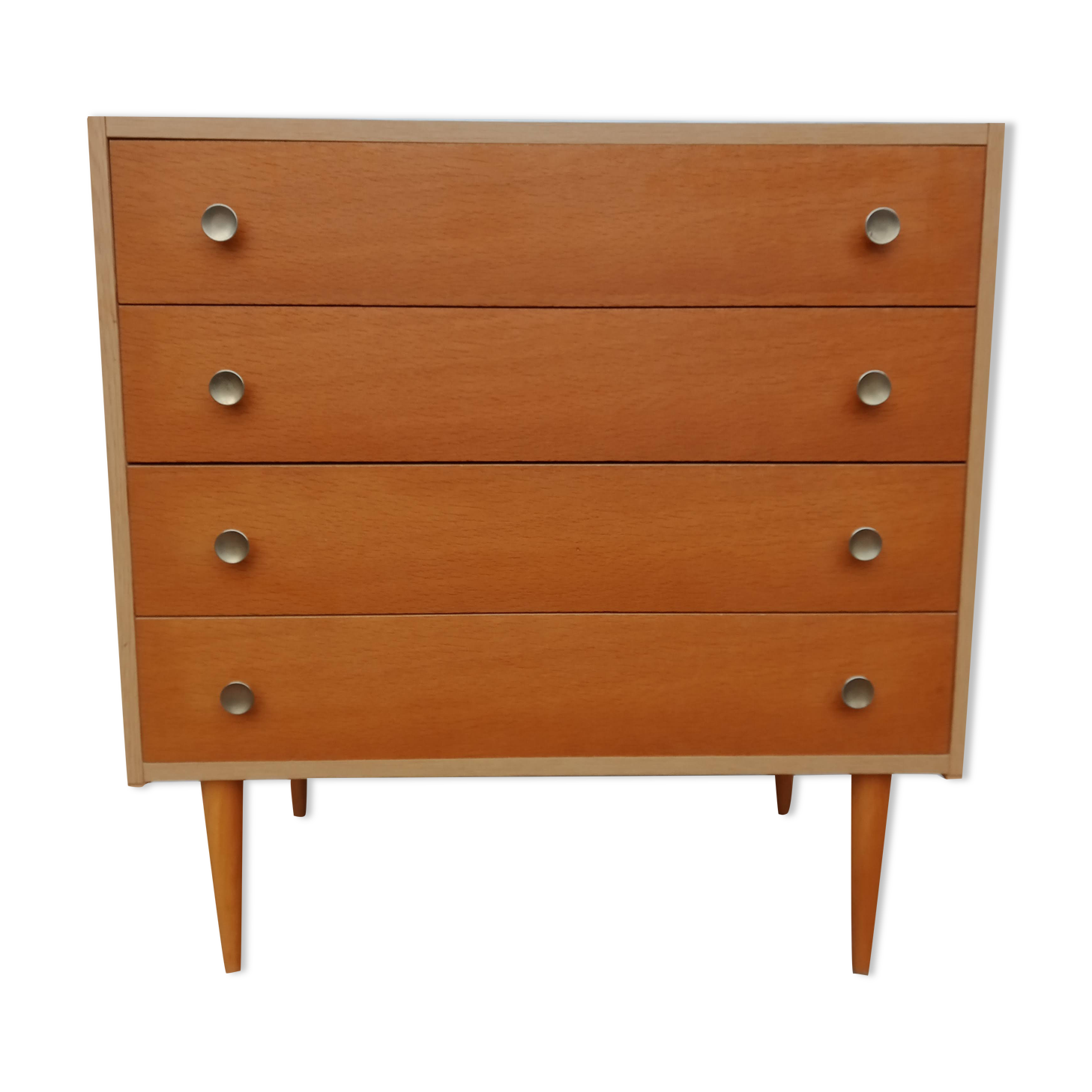 Vintage four-drawer chest of drawers