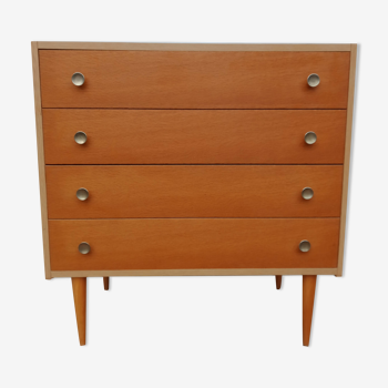 Vintage four-drawer chest of drawers