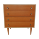 Vintage four-drawer chest of drawers