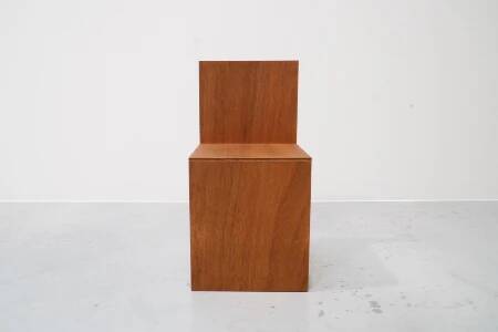 Donald Judd, No. 84 Open Side Chair in Plywood