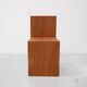 Donald Judd, No. 84 Open Side Chair in Plywood