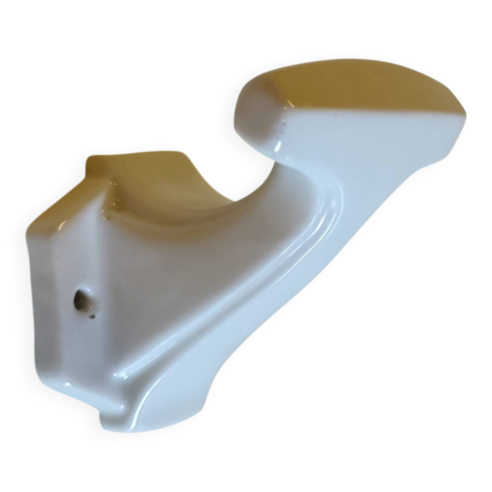 Patère en porcelaine Art-déco - mid.XXeme