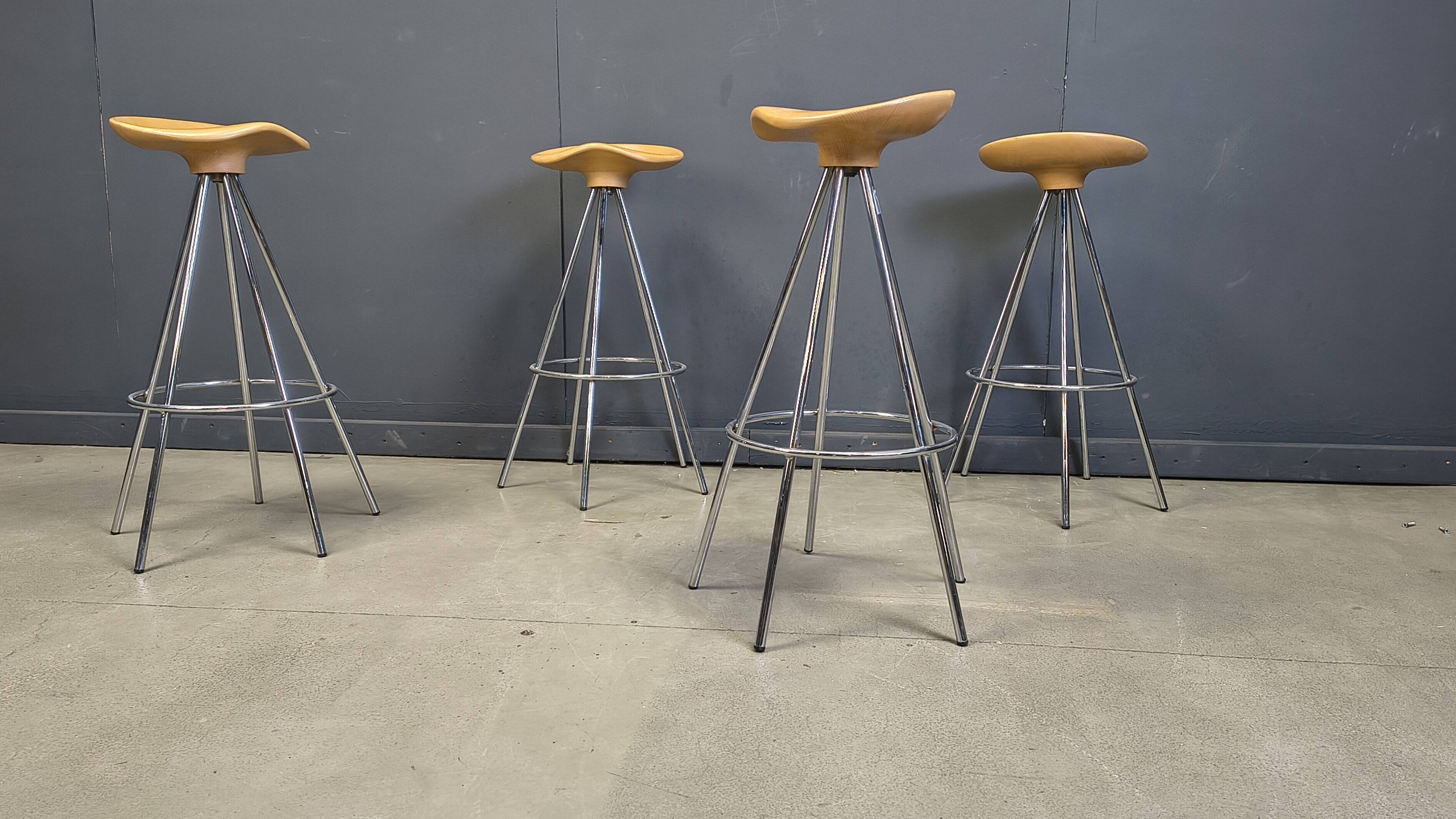Set of Jamaica swivel bar stools by Pepe Cortès for BD Barcelona, 1990s