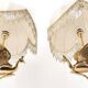 RARE - Lanciotto Galeotti pair of lamps, Italy - sold by Maison Jansen