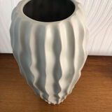 Grey/green ceramic vase