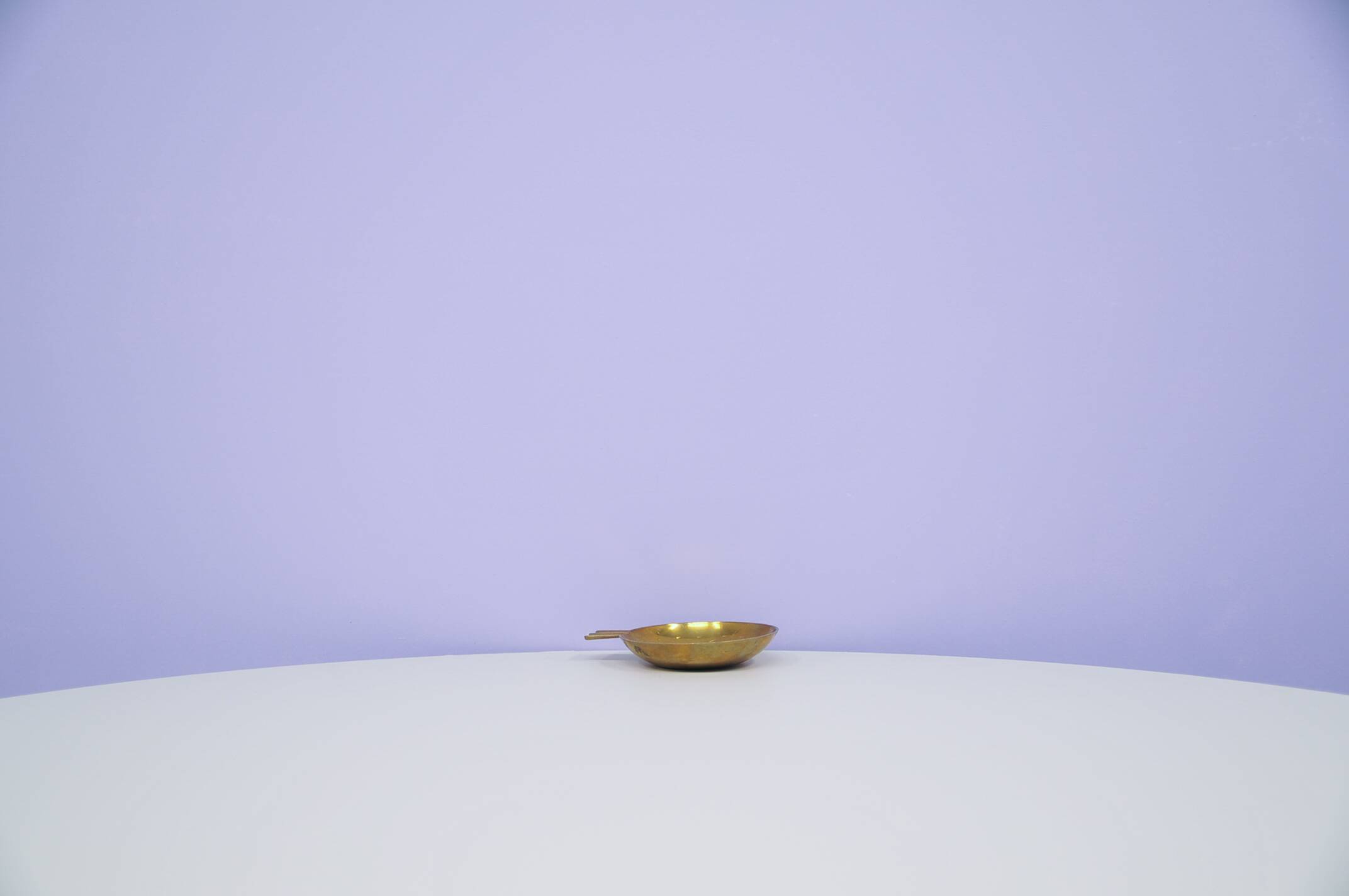 vintage brass ashtray bowl