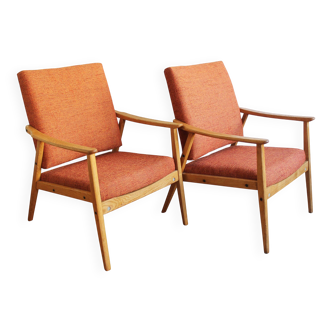 1960s Pair of Mid-Century Armchairs