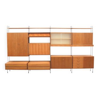 Vintage Omnia wall system designed by Ernst Dieter Hilker in the 1960s