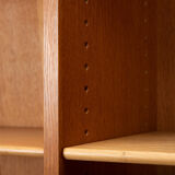 Danish Oak Bookcase "China" by Borge Mogensen for FDB Mobler, 1960s