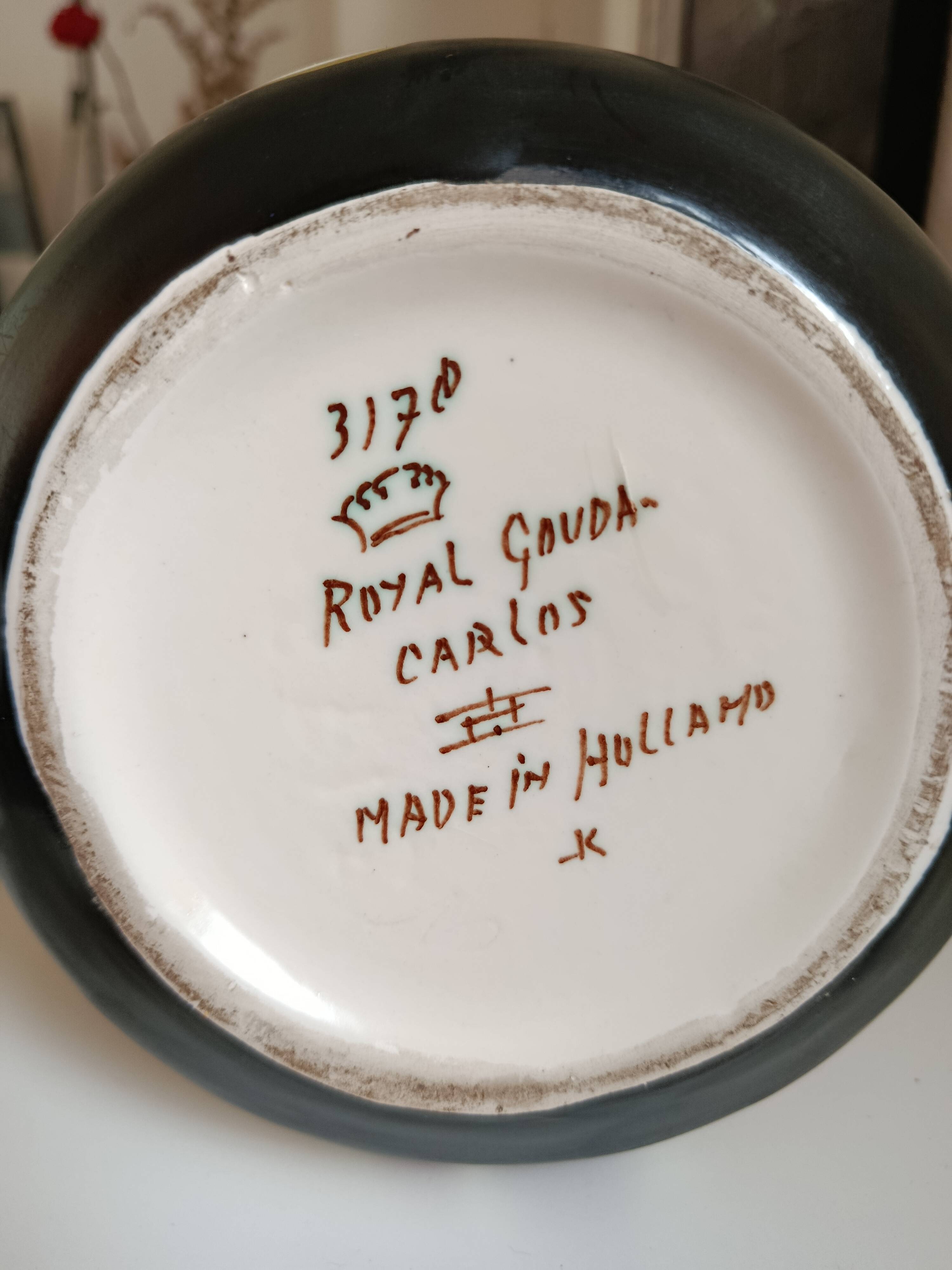 Art Deco Jug "Carlos" - Royal Gouda (Holland)