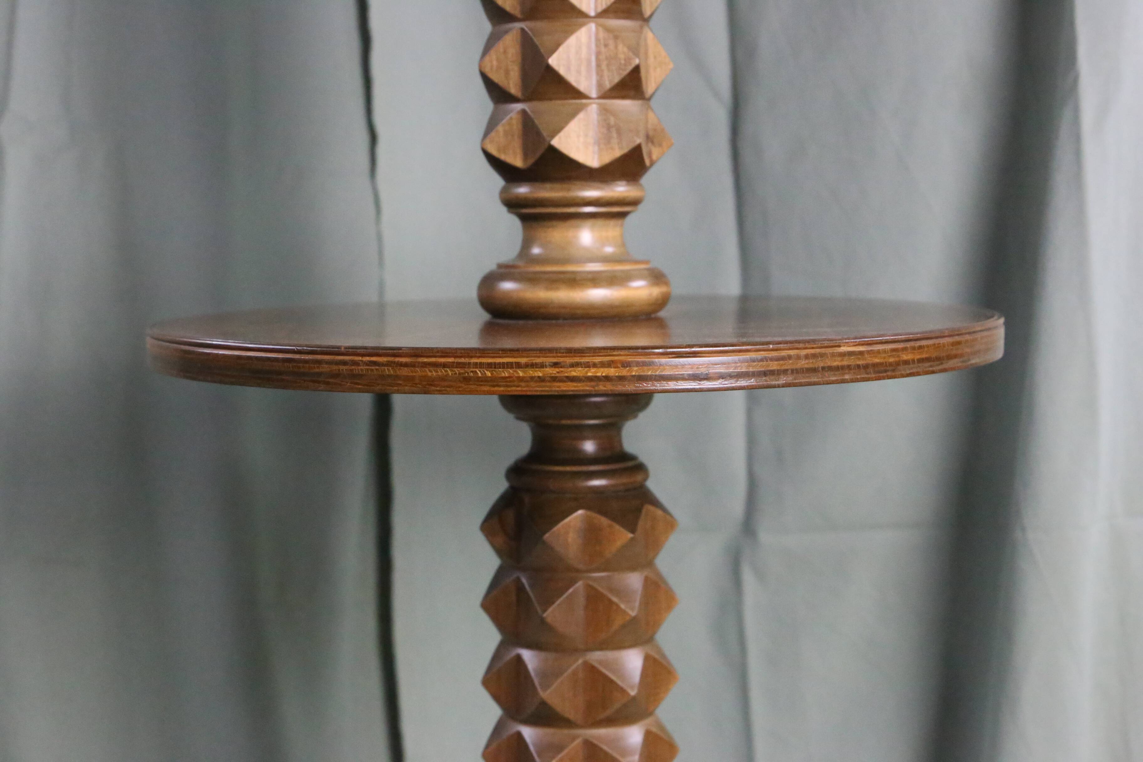 Pied de lampadaire dans le gout de Charles Dudouyt 1940