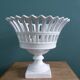 Malicorne Bourg-Joly openwork fruit bowl signed Moreau