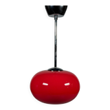 1960s 1970s Pendant Light Glass Ceiling Lamp Space Age Design