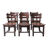 6 Dining Chairs in the Style of Dittmann & Co.