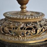 Bougeoir en bronze ajouré style Gothique