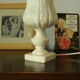 Lampe tulipe en  albàtre vintage