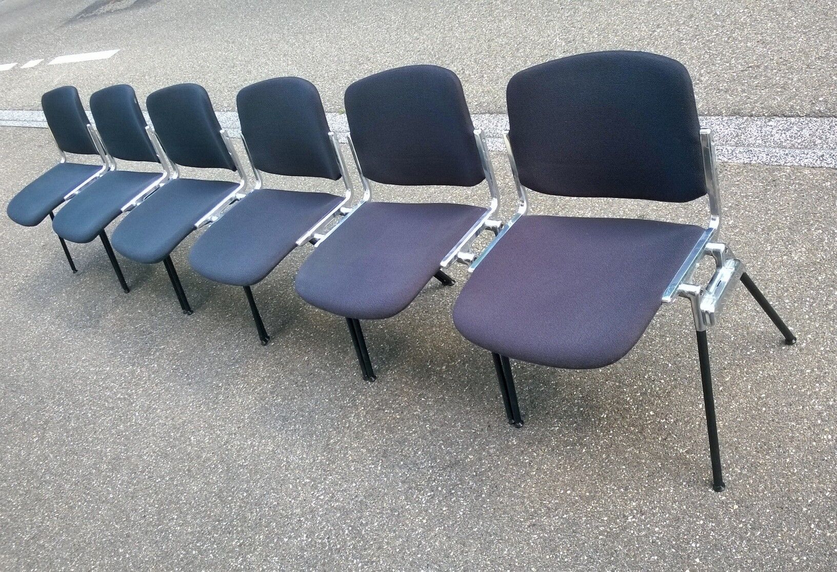 Castelli DSC106 chairs by Giancarlco Piretti