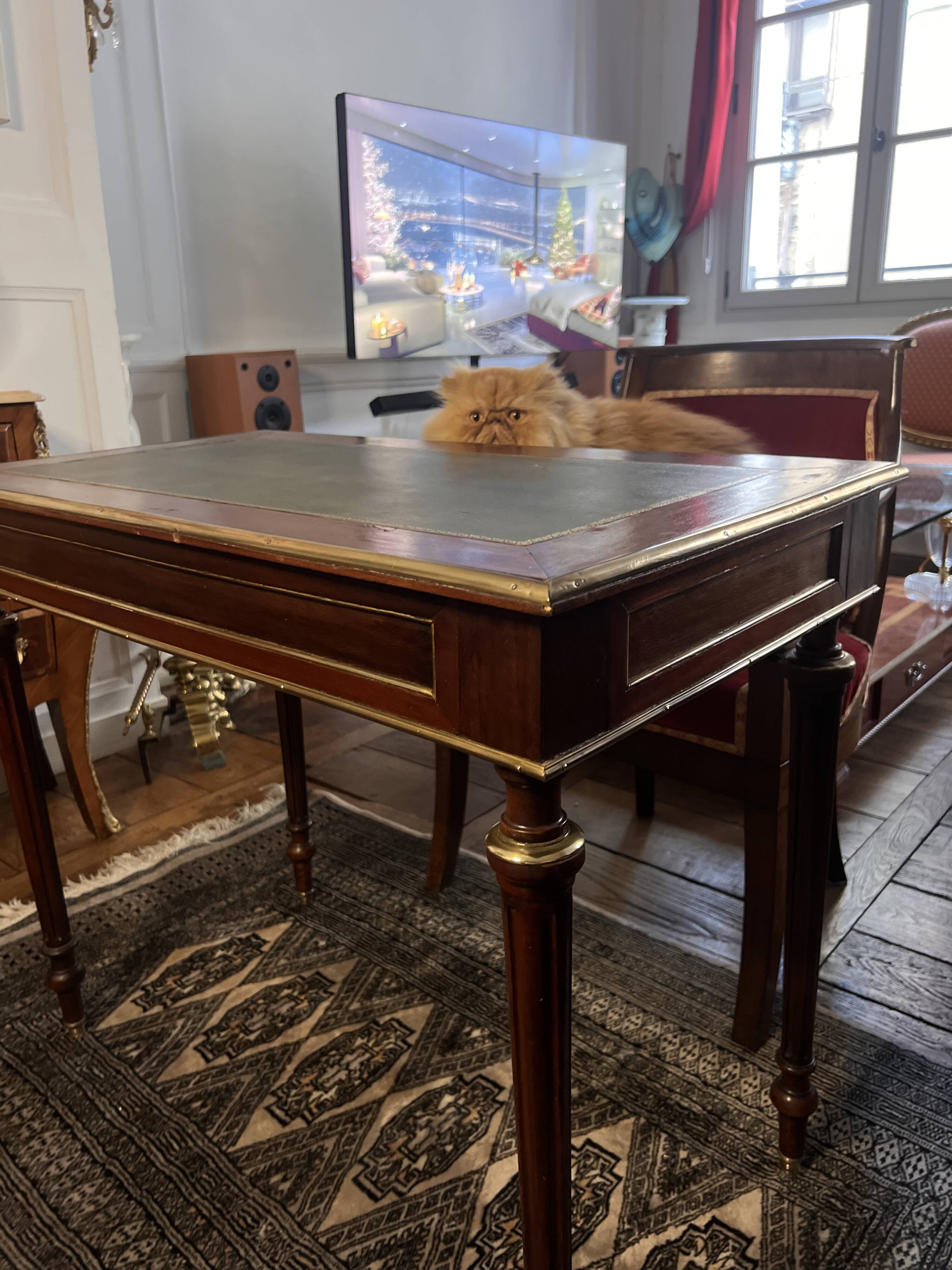 Small Louis XVI style desk - Late 19th century