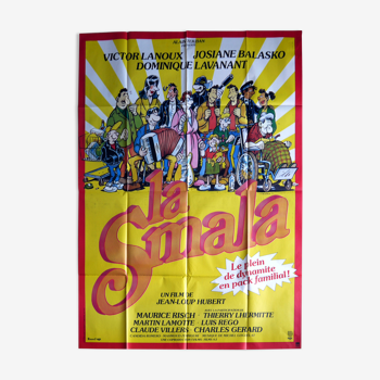 Affiche cinéma originale "La smala" Josiane Balasko