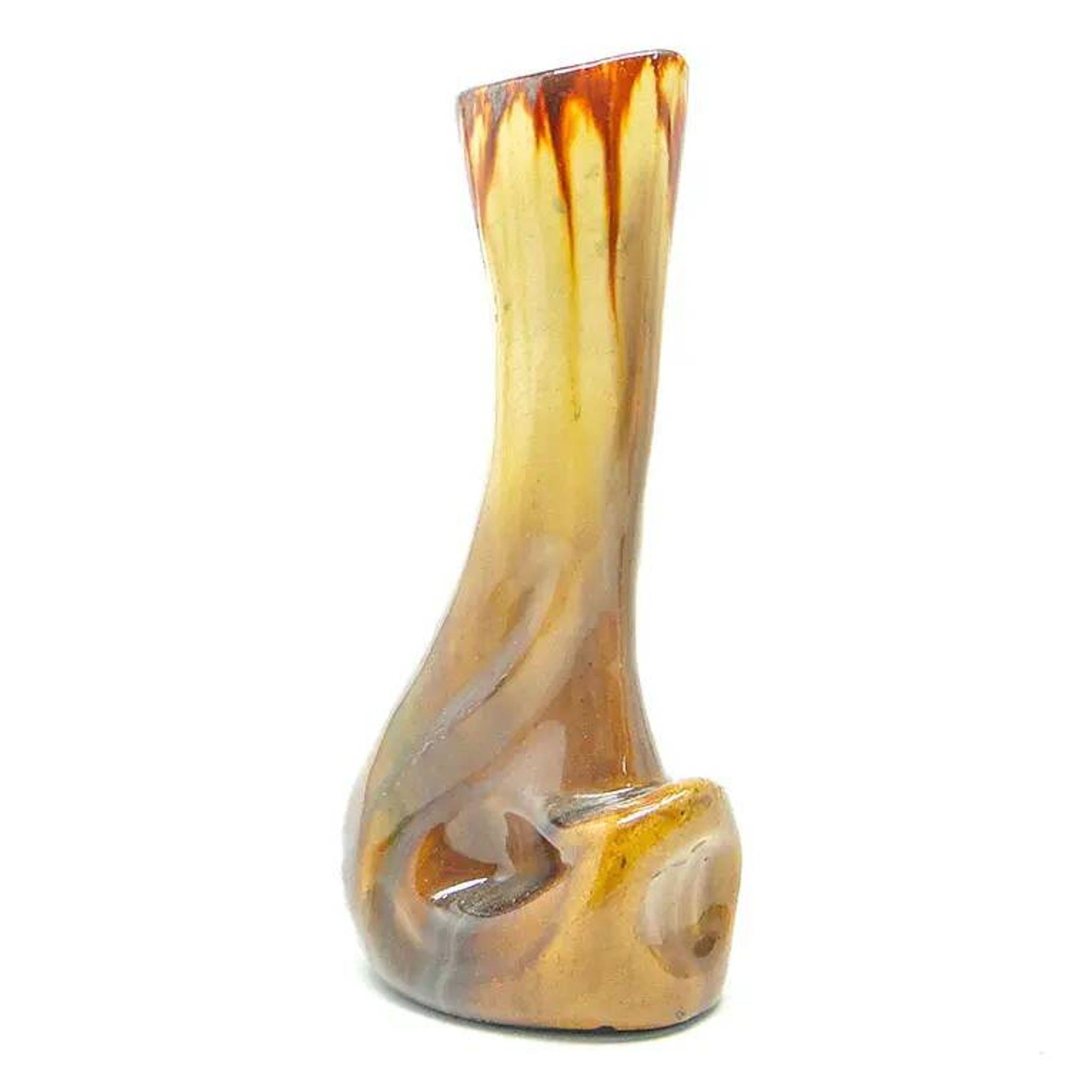 Vase moderniste, céramique, Coopérative Milenium, Pologne, années 1970