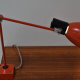 Adjustable industrial table lamp, czechoslovakia,1960's.