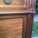 Mahogany secretary Louis XVI style