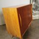 Mid-century design sliding door sideboard