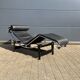 3x Original Cassina Le Corbusier Lc4 Black/chrome, New!