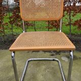 Lot of 4 Chairs Model Cesca designed by Marcel Breuer