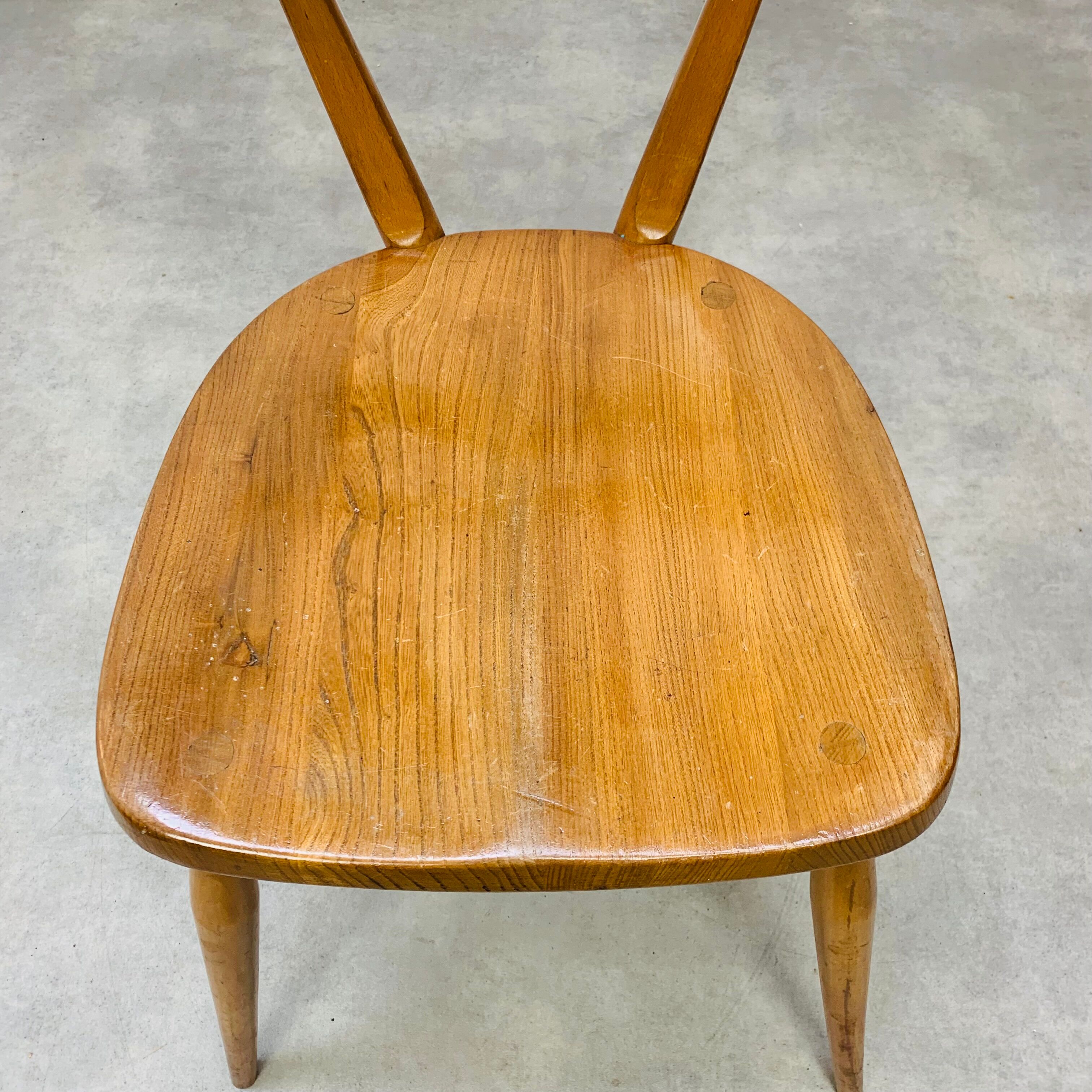 Chair ercol stacking chair 60s