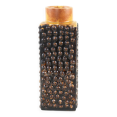 Ceramic vase, West Germany, 1970s, manufactured by P.M. Keramik