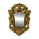 Lembo François | Golden ceramic mirror | MCM | Rocaille